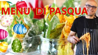 Menù di Pasqua di Rapanello la mia proposta del menu di Pasqua [upl. by Niuqauj]