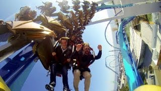 GateKeeper onride reverse ridercam HD POV Cedar Point [upl. by Hedaza]