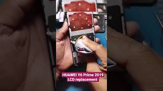 HUAWEI Y6 Prime 2019 LCD replacement huawei lcd replacement disassembly teardown repair [upl. by Dimmick883]