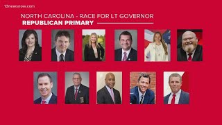 North Carolina Primary NCs Lieutenant Governor race [upl. by Ainalem404]