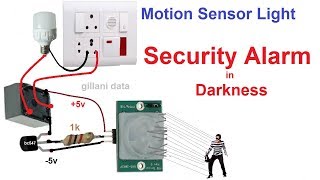 Motion detector sensor light switch [upl. by Sitarski]