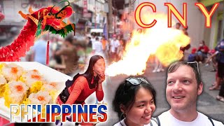 Inside Manilas CRAZY Chinese New Year  Binondo Philippines [upl. by Che]