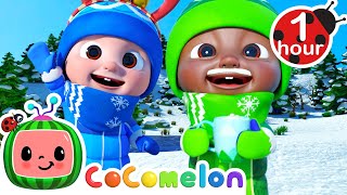 Deck the Halls Caroling Version  Cocomelon  1 HOUR Nursery Rhymes  Christmas for Kids [upl. by Yeldahc450]