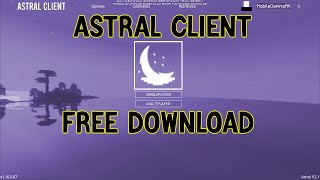 HOW TO DOWNLOAD ASTRAL CLIENT Minecraft Bedrock Edition [upl. by Screens19]