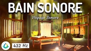 Méditation  Bain Sonore Vibratoire quotVoyage Sonorequot en 432 Hz [upl. by Ecirtnahc]