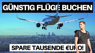 So findest du die GÜNSTIGSTEN FLÜGE  Geld sparen beim Reisen  Weltreise Tipps 🌎 [upl. by Eellehs]