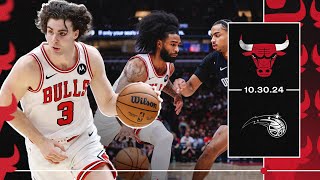 Backtoback 20point comeback wins 🔥 Bulls rally to defeat Magic 10299  Chicago Bulls [upl. by Klemperer441]