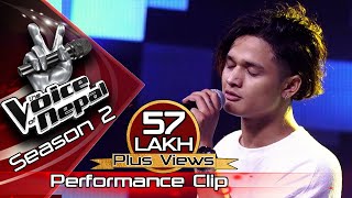 Sanish Shrestha quotMaya Sansarquot  LIVE The Voice of Nepal Season 2  2019 [upl. by Hazelton]