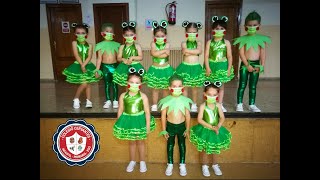 EL BAILE DEL SAPITO 3 AÑOS COLEGIO CERVANTES [upl. by Annnora334]