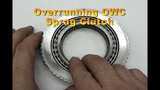 Sprag clutch Operation [upl. by Cesare]