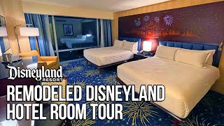 Remodeled Disneyland Hotel Room Tour  Premium Pool View [upl. by Kailey]