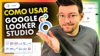 Como Usar GOOGLE Looker Studio  Aprenda Fazer Relatórios Dashboard  JivoChat [upl. by Danie]