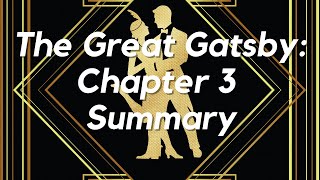 The Great Gatsby Chapter 3 Summary Character Symbols and Analysis of the Novel [upl. by Serg]