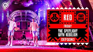 The Spotlight with Rebelion I Defqon1 Weekend Festival 2023 I Friday I RED [upl. by Jolee472]