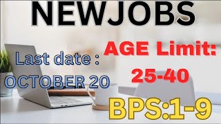 New job opportunities in Pakistan 2024 [upl. by Sineray]