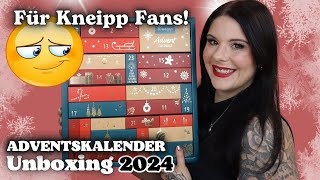 Für Kneipp Fans 😏 Kneipp Adventskalender 2024 Unboxing 24 Türchen [upl. by Hnim]