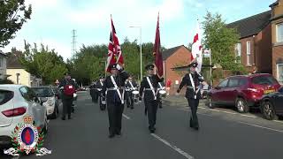 Pride Of The Hill Carnmoney FB  East Belfast Memorial Parade 150624 [upl. by Malvin798]