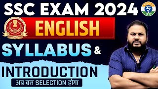 SSC EXAMS 2024  ENGLISH SYLLABUS AND INTRODUCTION CLASS  ENGLISH BY CHRISTOPHER SIR [upl. by Leffert]