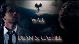 Dean and Castiel  War SongVideo Request AngelDove [upl. by Rinaldo876]