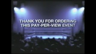 iN Demand PayPerView  quotThank You For Orderingquot Bumper amp Event Intro 2011 [upl. by Nosittam]