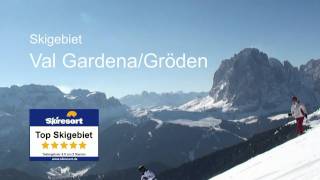 Skigebiet Val Gardena Gröden  wwwskiresortde [upl. by Othelia]