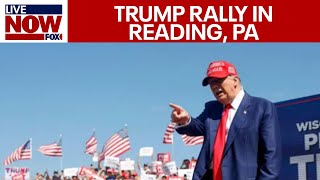 FULL SPEECH Donald Trump Rally in Reading Pennsylvania  LiveNOW from FOX [upl. by Anestassia]