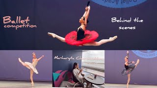 International Ballet Competition  Behind the Scenes  Ballerina Marharyta Cheromukhina [upl. by Herstein269]