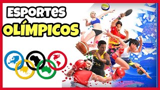 QUAIS SÃO TODOS OS ESPORTES OLÍMPICOS [upl. by Irrep679]