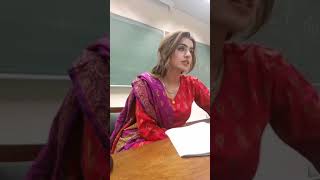 Hot Teacher again live on online Facebook gives lecture to students [upl. by Ahseret431]