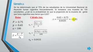 Distribución muestral de proporciones [upl. by Reeves]