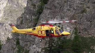 AW169 EMS  Valle dAosta Rescue Mission [upl. by Claretta]