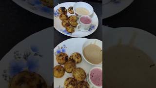 Aapayam With Chatni And Pomegranate Juice shortsfeed munmunvlog cooking recipe shorts short [upl. by Eustis]