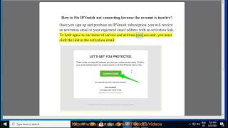 Fix IPVanish not connecting after purchasing IPVanish VPN service [upl. by Layne]