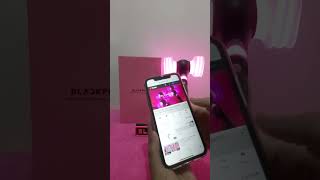 BLACKPINK Lightstick ver 2  bluetooth and ice cream MV connection tutorial [upl. by Ark306]