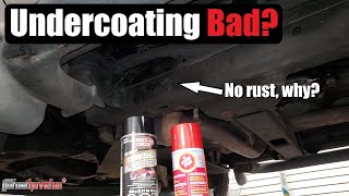 How to make Rubberized Undercoating last with NO RUST spray with Fluid Film  AnthonyJ350 [upl. by Kamin686]