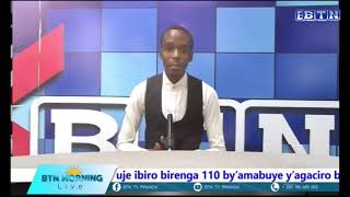 BTN Morning LiveAmakuru agezweho uyu munsi mu Rwanda no Hanze [upl. by Adalheid]