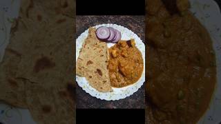 Matar paneer with lachha Paratha shortsfeed reels food recipe cooking foodie viral trending [upl. by Greenburg]