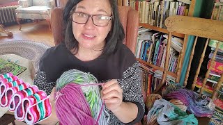 Rug Hooking with Yarn for Beginners Tutorial [upl. by Klein]