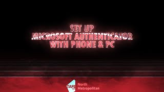 Set up Microsoft Authenticator for first time TAFE users [upl. by Hourihan554]