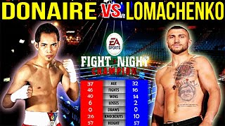 NONITO DONAIRE VS VASYL LOMACHENKO [upl. by Asilak]