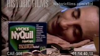 VINTAGE COMMERCIAL  VICKS NYQUIL [upl. by Ainafets]