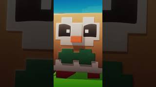 Rowlets Intense Soulstaring Gaze pokemonanimation rowlet [upl. by Musa]