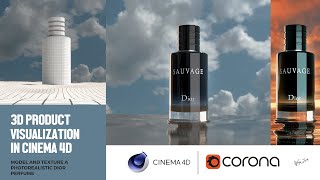 3D PRODUCT VISUALIZATION IN CINEMA 4D using CORONA RENDERER [upl. by Greenwood]