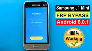 Samsung J1 Mini FRP Unlock  Samsung J105 Google Account Bypass  SMJ106 FRP Bypass 2021 [upl. by Enerod188]