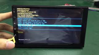 How to fix the dasaita radio stuck in the navigation system page when booting [upl. by Eidoj]