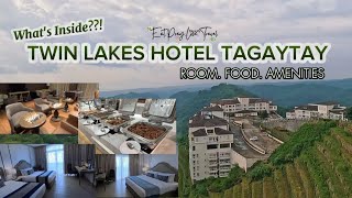 Twin Lakes Hotel Tagaytay Room Tour Breakfast Buffet amp Amenities  Eat Pray Love Travel [upl. by Delaney]