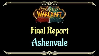 Lets Play  Everyquest  World of Warcraft  Ashenvale  Final Report [upl. by Nichani]