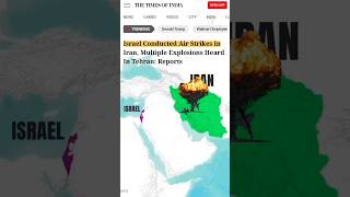 Israel conducted air strikes in Iran worldnews geopolitics latestnews studyiq news shorts gk [upl. by Asiela518]