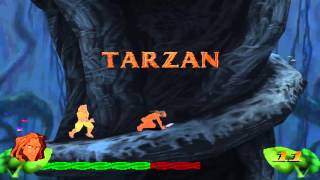 Disneys Tarzan PS1 100 Walkthrough  Part 14  Level 13 Conflict with Clayton FINAL Hard [upl. by Hilaria]