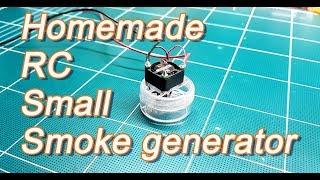 homemade RC smoke generator [upl. by Welford760]